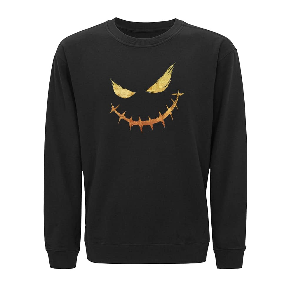 Evil Expression Crewneck Sweatshirt