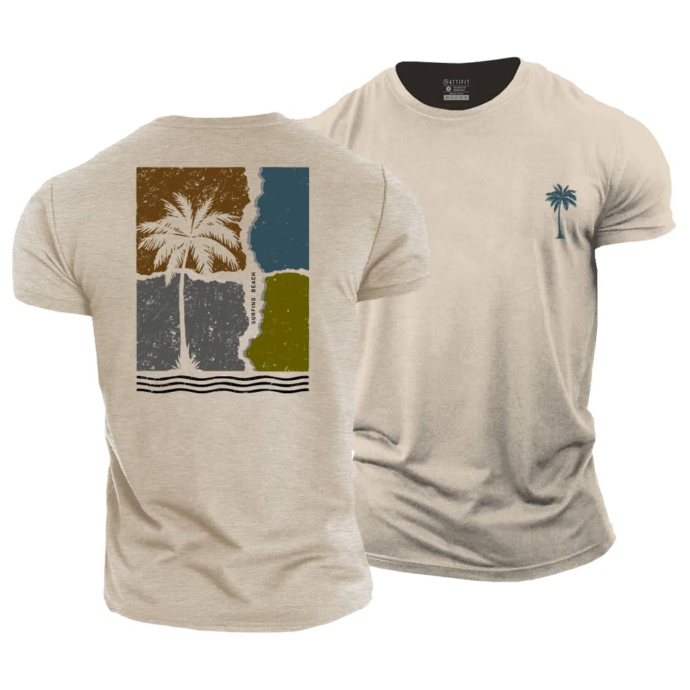 Summer Poster Cotton T-Shirt