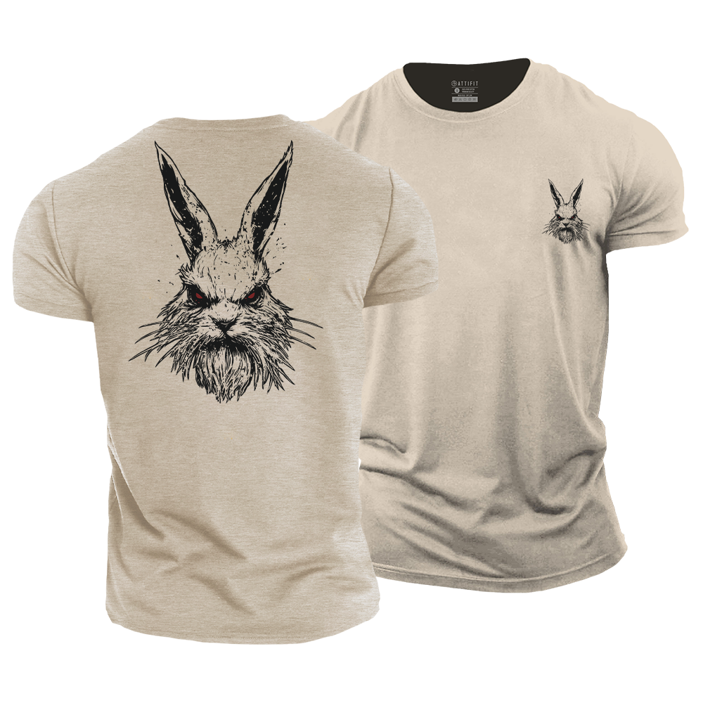 Mr. Old Rabbit Cotton T-Shirt