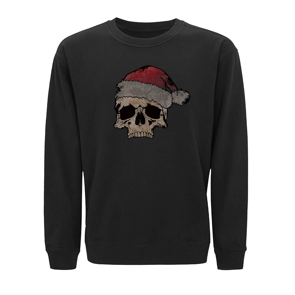 Christmas Skull Crewneck Sweatshirt