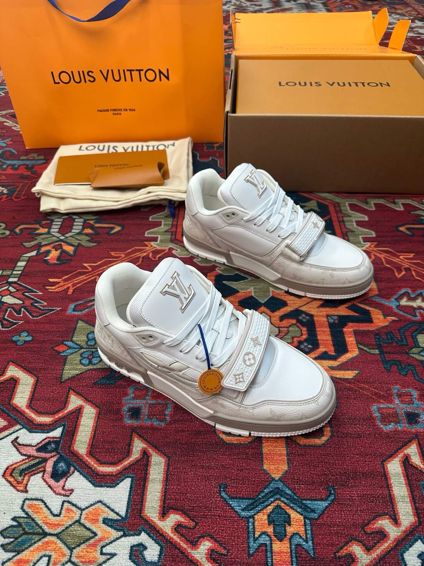 Velcro Strap Sneakers