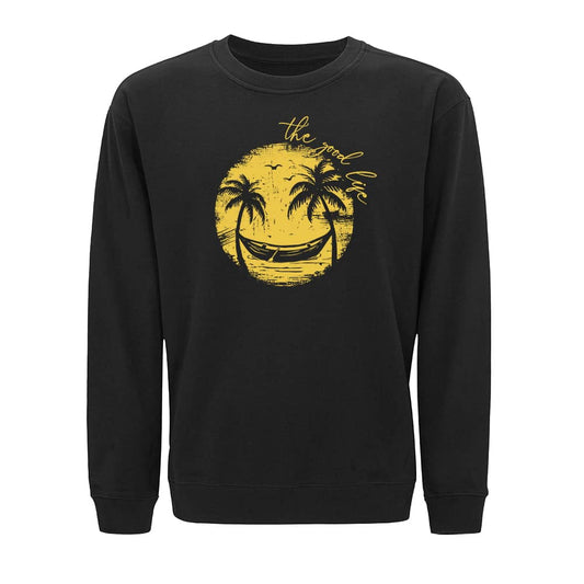 Smiley Palm Tree Crewneck Sweatshirt