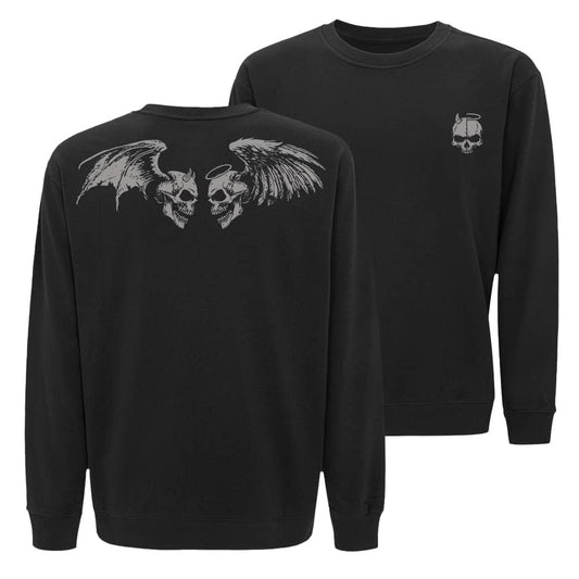 Devil Angel Skull Crewneck Sweatshirt