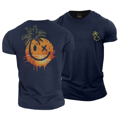 Smiley Sea Cotton T-Shirt