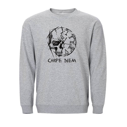 Skull Carpe Diem Crewneck Sweatshirt