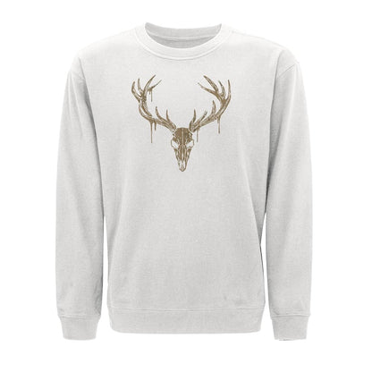 Elk Skull Crewneck Sweatshirt